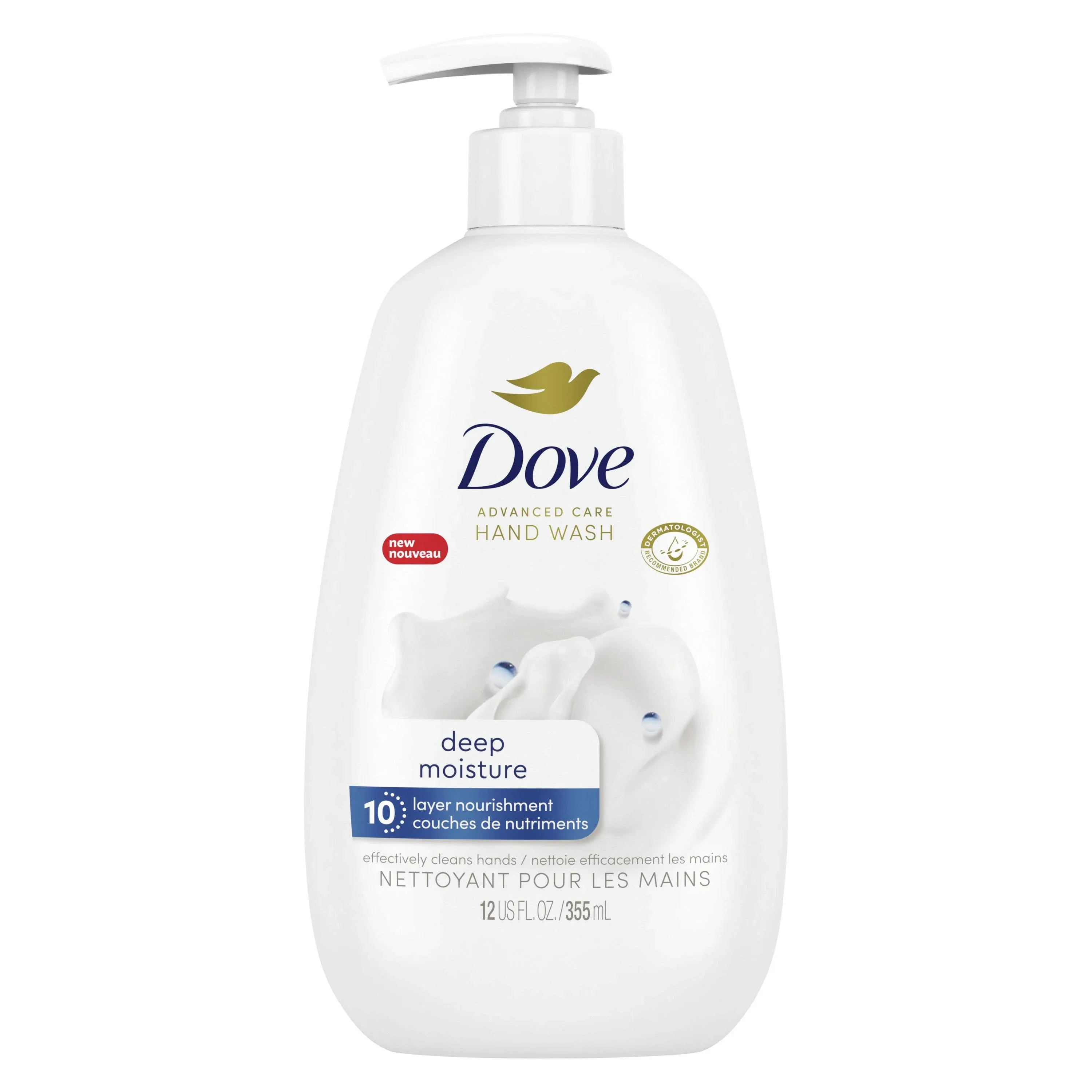 Dove Advanced Care Deep Moisture Hand Wash - 12.0 fl oz