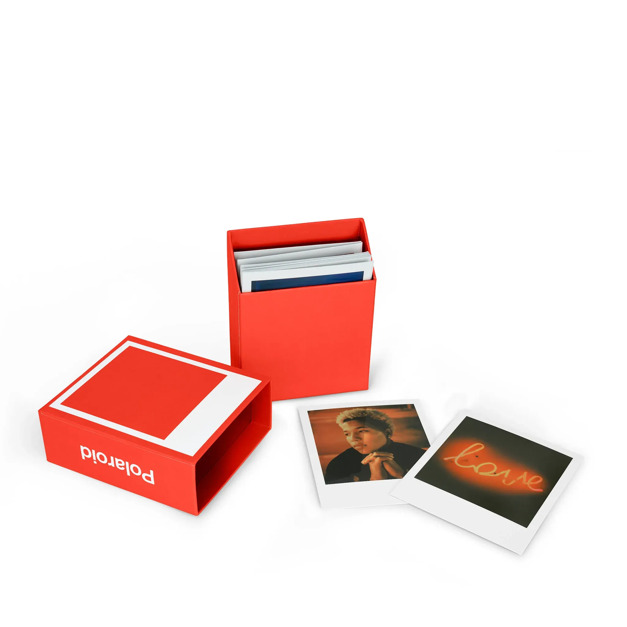 Polaroid Photo Box - Red