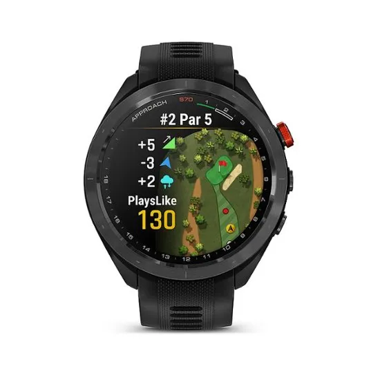 Garmin Approach S70, 47mm, Premium GPS Golf Watch, Black