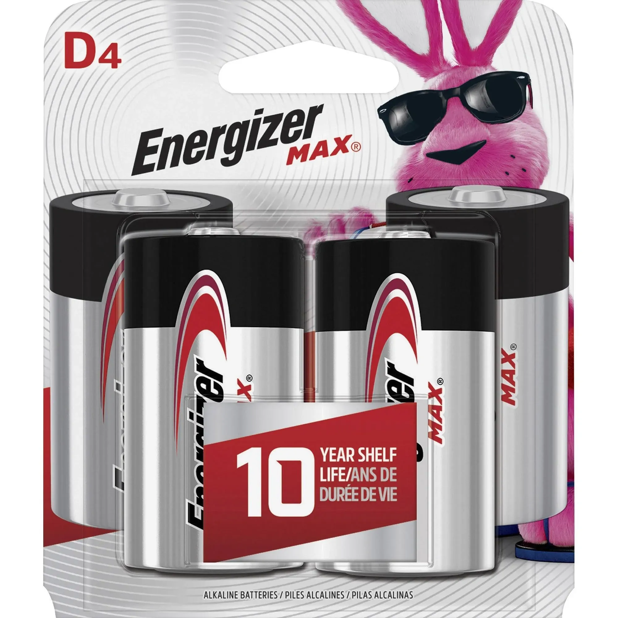 ENERGIZER Max Alkaline D Batteries