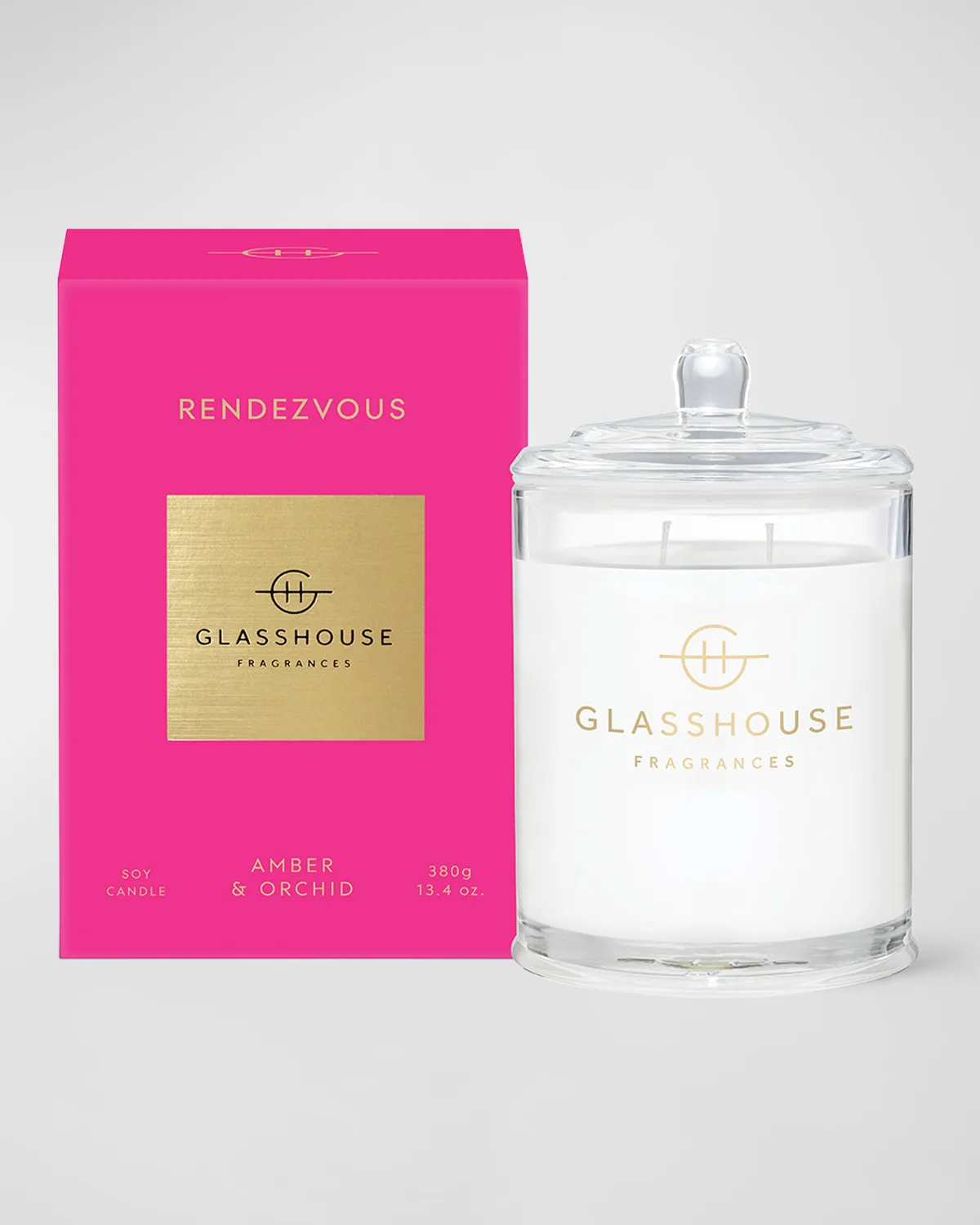 Shop Glasshouse Fragrances 13.4 Oz. Over The Rainbow Candle