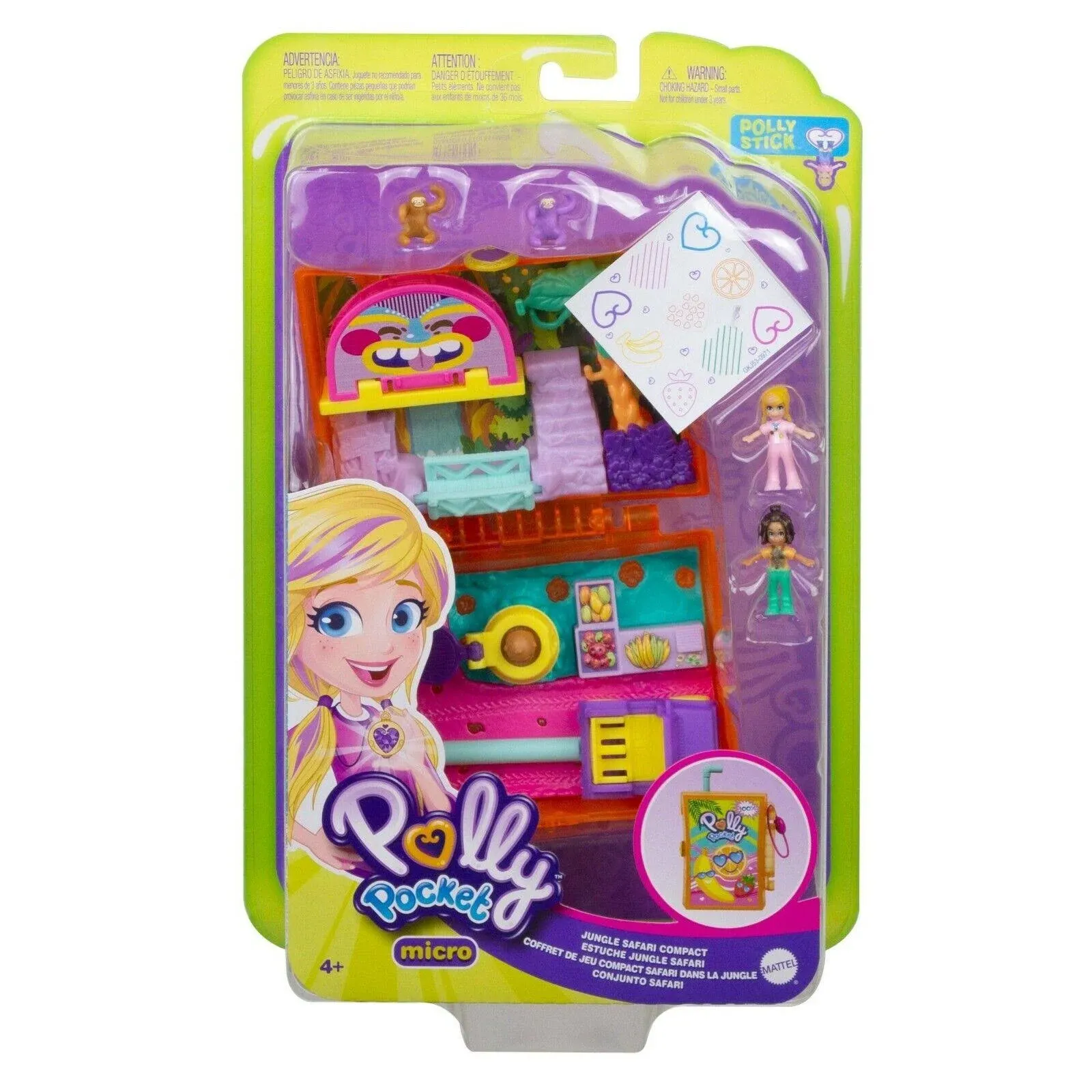 Polly Pocket Jungle Safari Compact