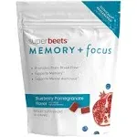 Human N Superbeets Memory & Focus Chews, Blueberry Pomegranate (30 ct)