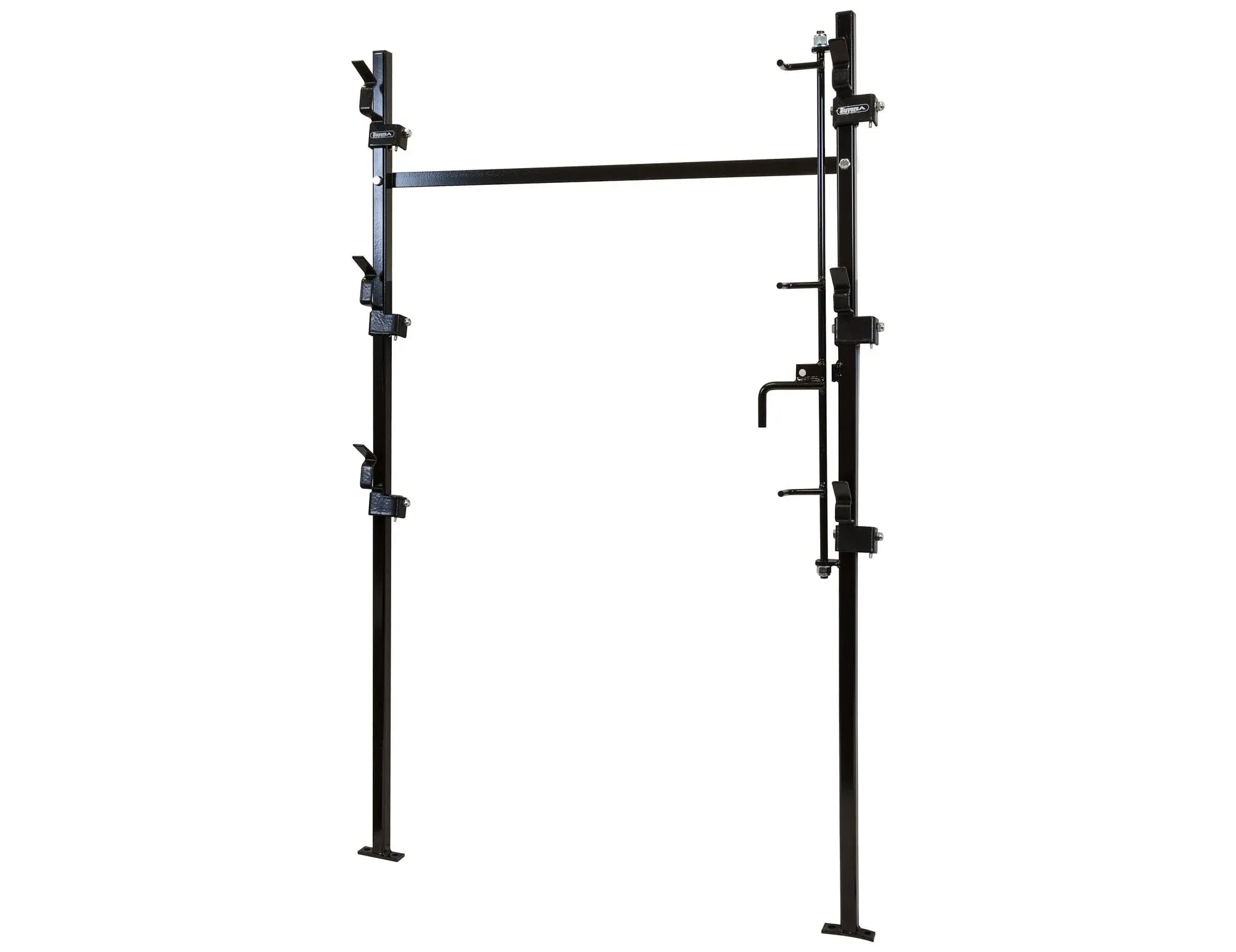 Buyers Products 3-Position Snap-In Lockable Trimmer Rack for Open Landscape Trailers