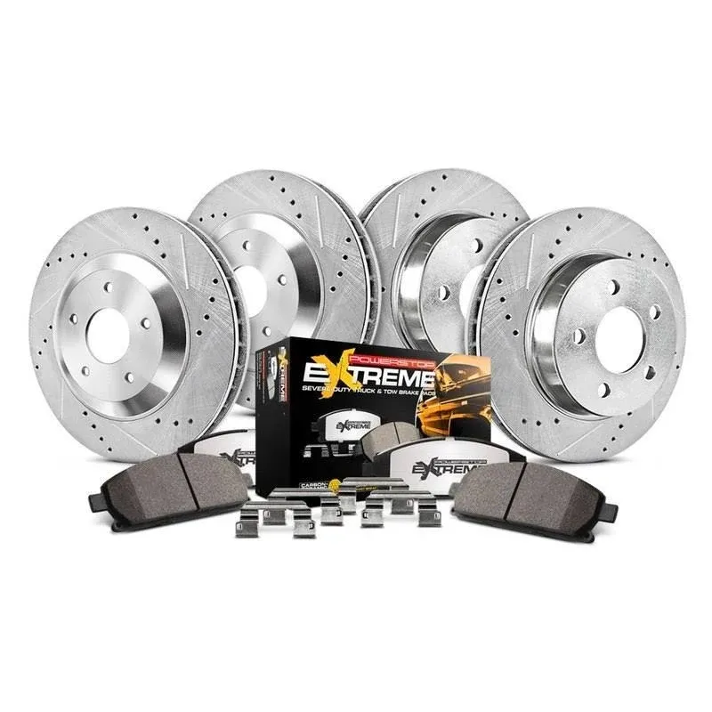 Power Stop K6405-36 - Front and Rear Z36 Truck & Tow Brake Kit