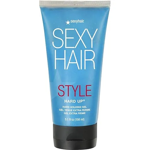 SexyHair Style Hard Up Hard Holding Gel Extreme Hold | Non-Flaking Formula | ...