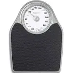 Thinner by Conair Bathroom Scale for Body Weight, Extra-Large Analog Scale Me...