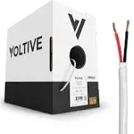 Voltive 12/2 Speaker Wire - CL3 - In-Wall/Direct Burial - OFC - 500ft - White