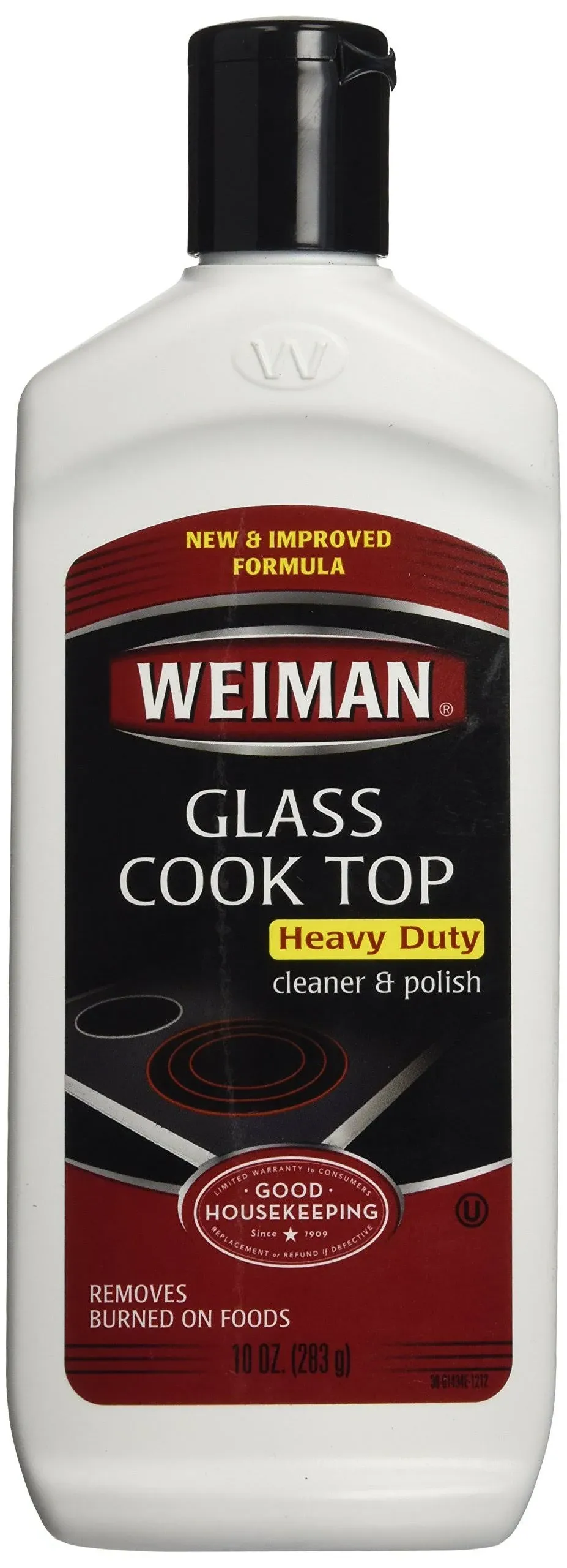 Glass Cooktop Heavy Duty Cleaner & Polish - Shines and Protects Glass/Ceramic Sm