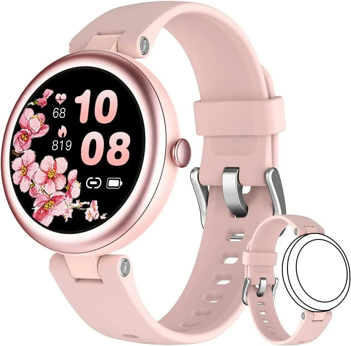 Shang Wing Smart Watches for Women Waterproof, Round Women's Watch Compatible ...