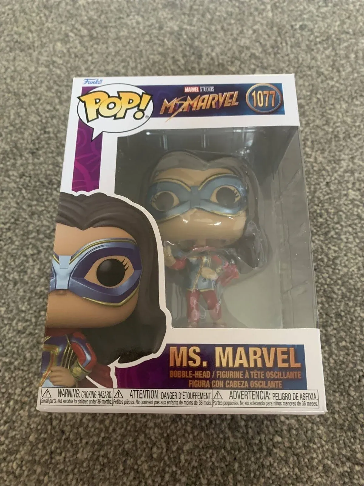 Funko POP Ms Marvel Vinyl Figure