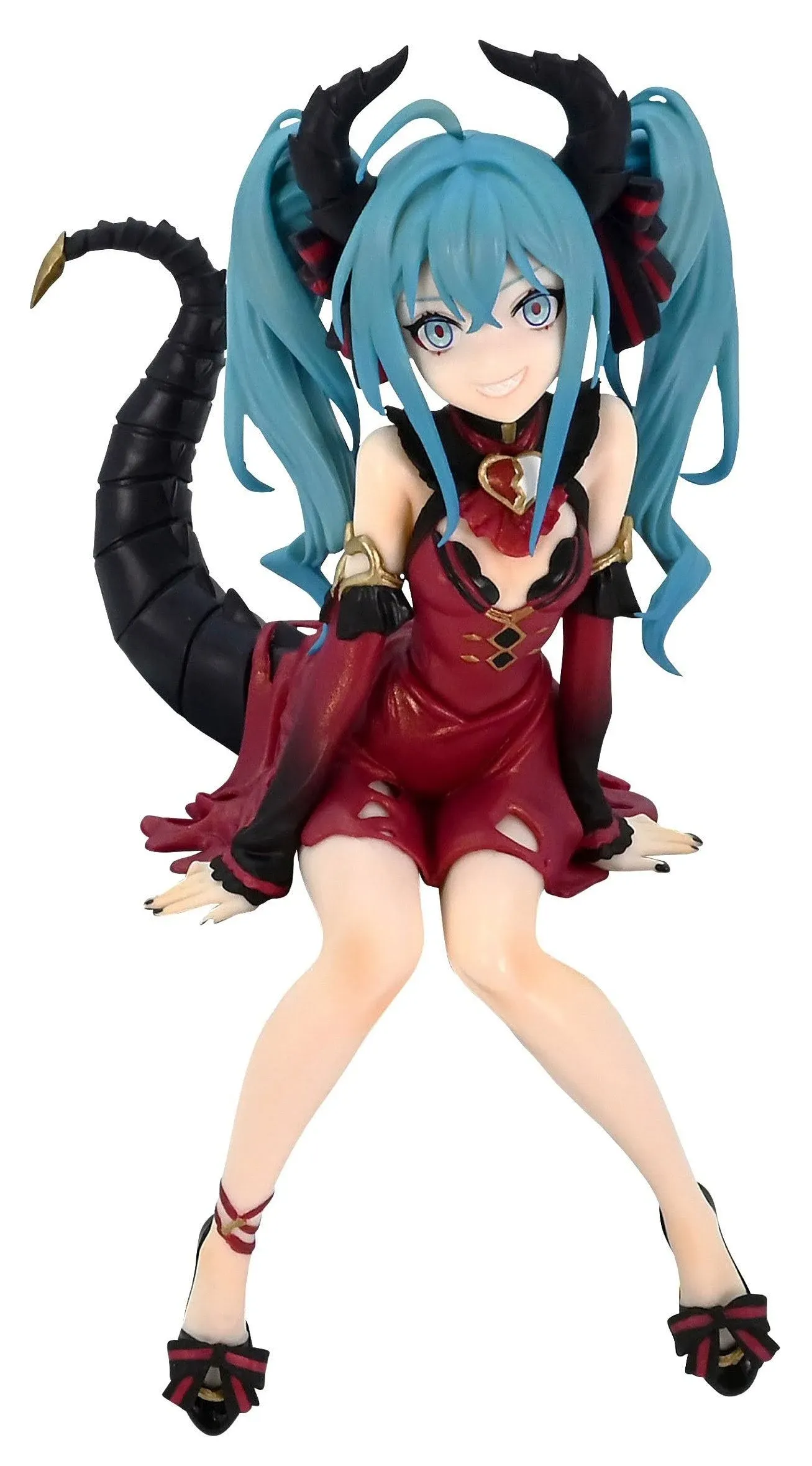 FuRyu Hatsune Miku villain Noodle Stopper Figure Red Color ver.  Japan Prize New