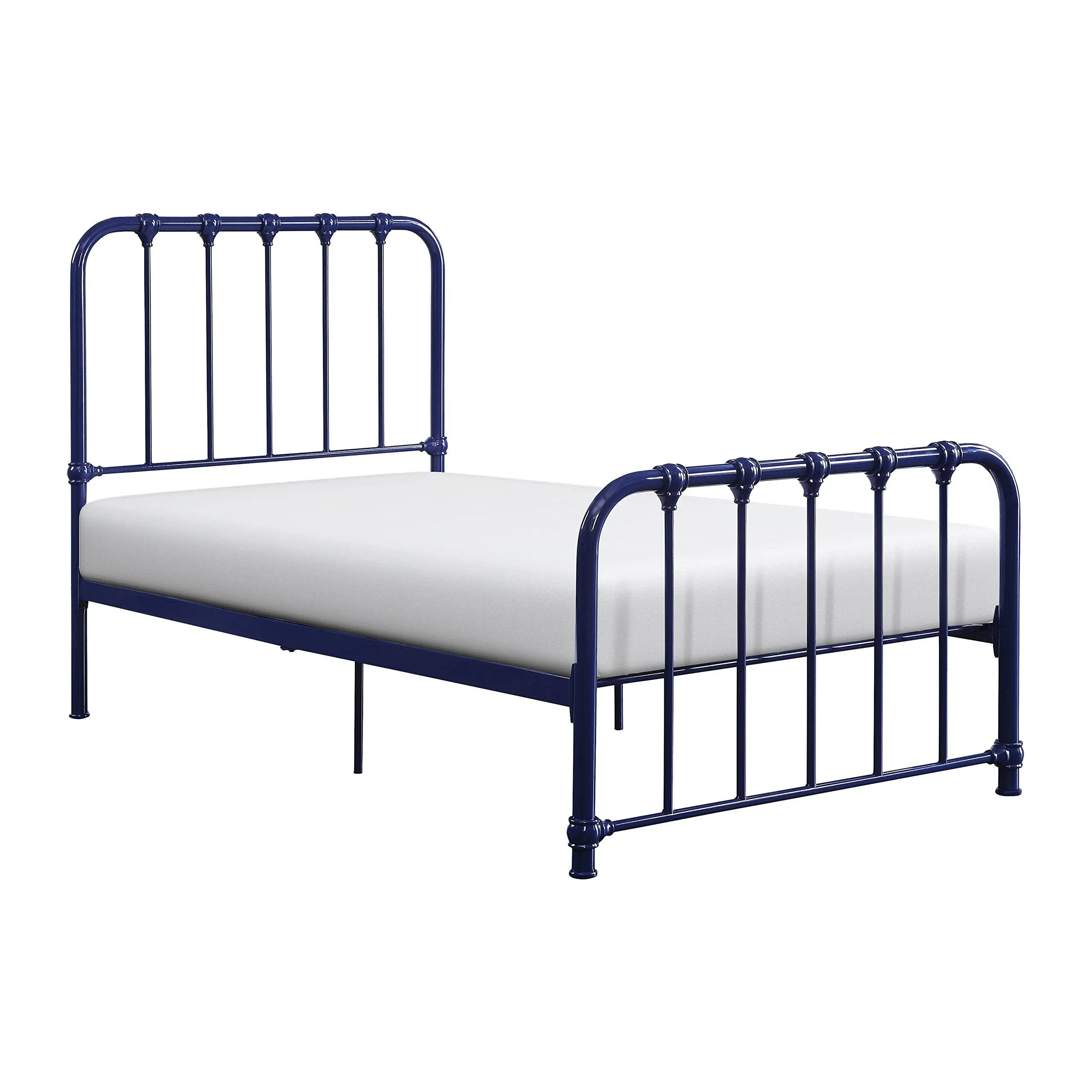 Lexicon Urbana Metal Bed Twin Navy Blue