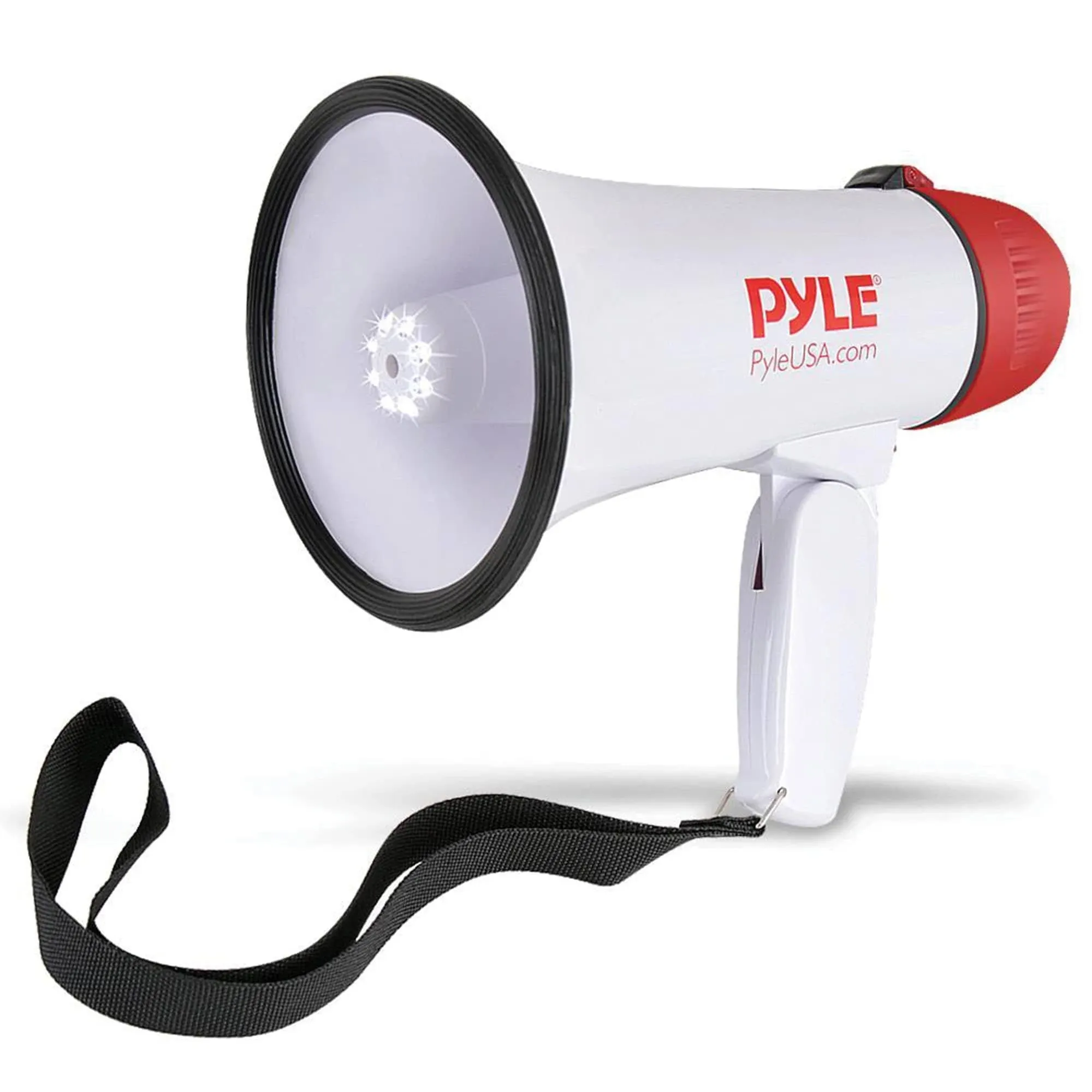 Pyle PMP37LED Pro Megaphone with Siren/Talk/LED Light