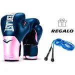 Everlast Elite Pro Style Training Gloves Pink/Blue 12 oz