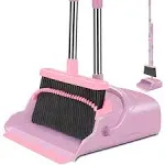 kelamayi Broom and Dustpan Set for Home, Office Stand Up Broom and Dustpan