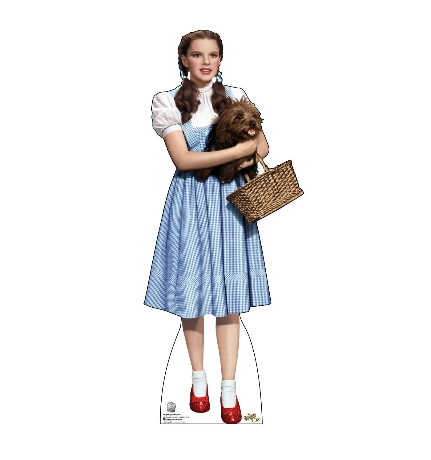 Cardboard People Dorothy Holding Toto Life Size Cardboard Cutout Standup - The ...