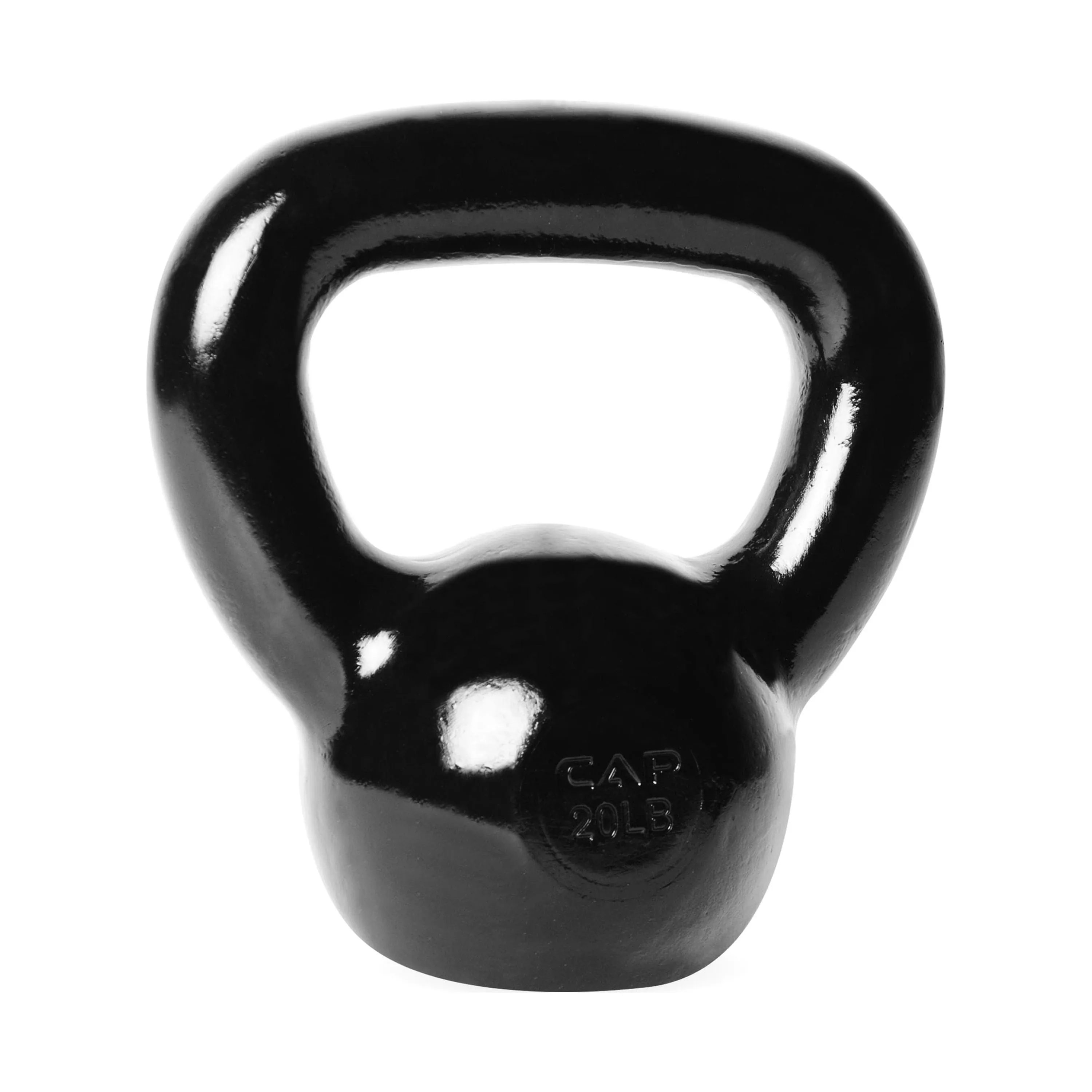 Cap Barbell 20 lb Cast Iron Kettlebell