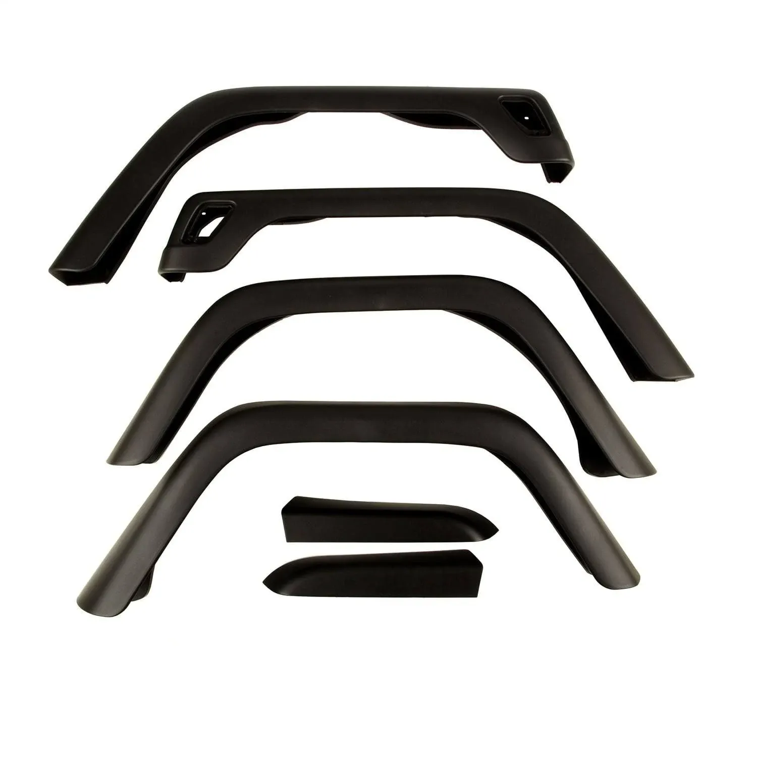 Omix-Ada | 11608.01 | Fender Flare Kit, 7 Inch, Including Hardware | Fits 1997-2006 Jeep Wrangler TJ