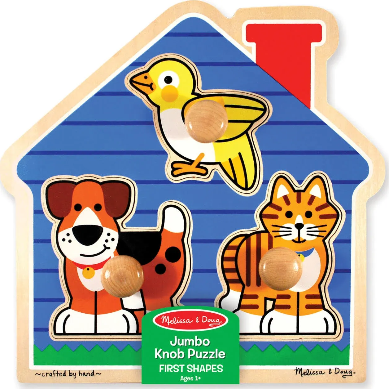 Melissa & Doug House Pets Jumbo Knob Puzzle