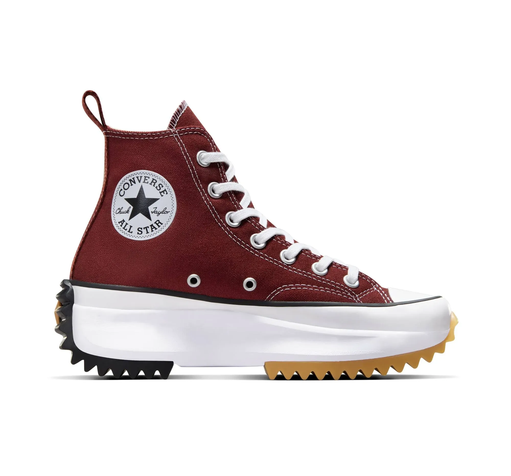 Converse Run Star Hike Platform High Top Shoes - Cherry - 8.5