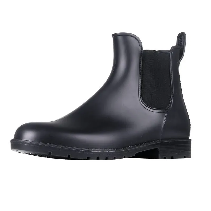 Asgard Women's Ankle Rain Boots Waterproof Chelsea Boots