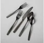 Hearth & Hand with Magnolia 5pc Matte Black Flatware Set