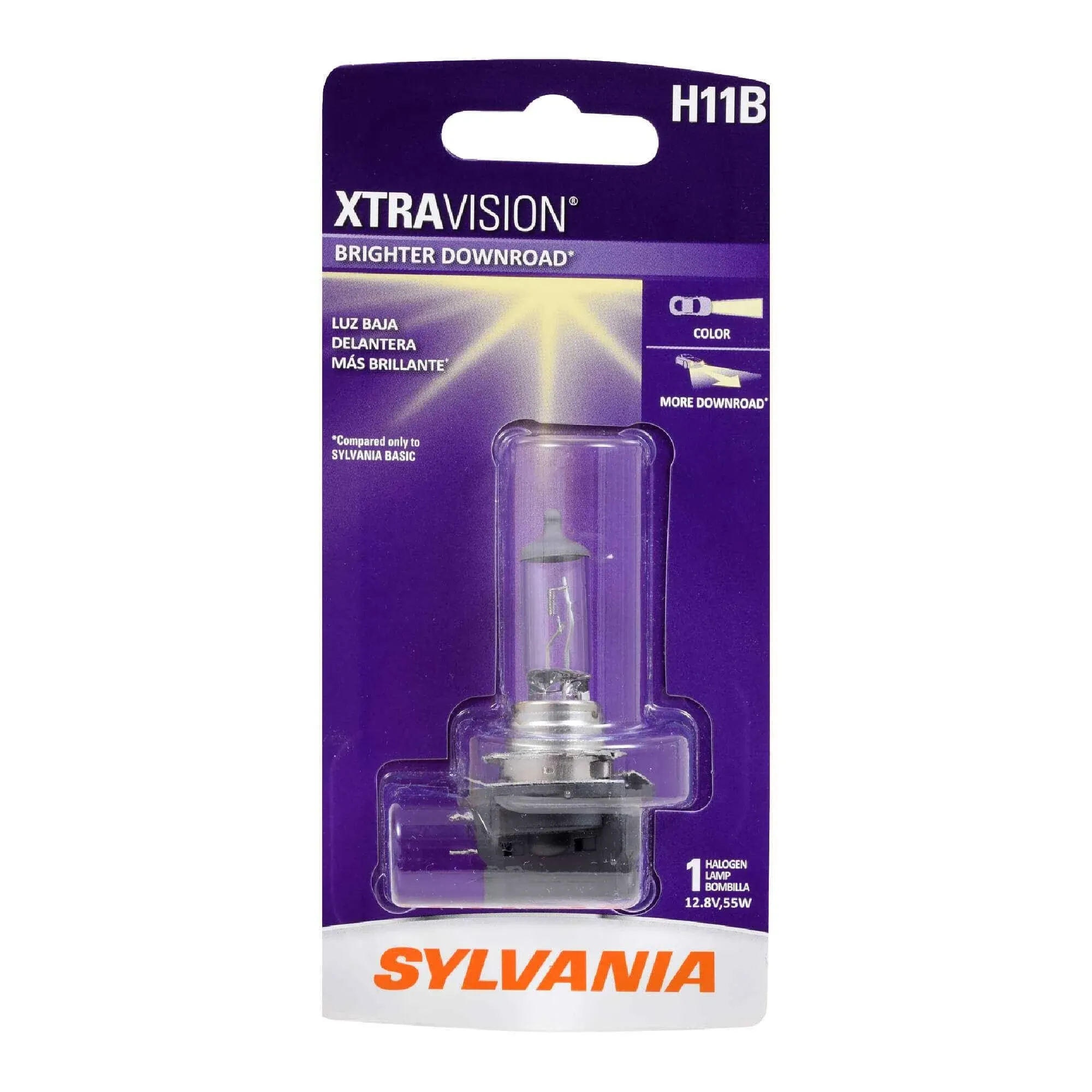 Sylvania XtraVision Headlight Bulb H11B-XV