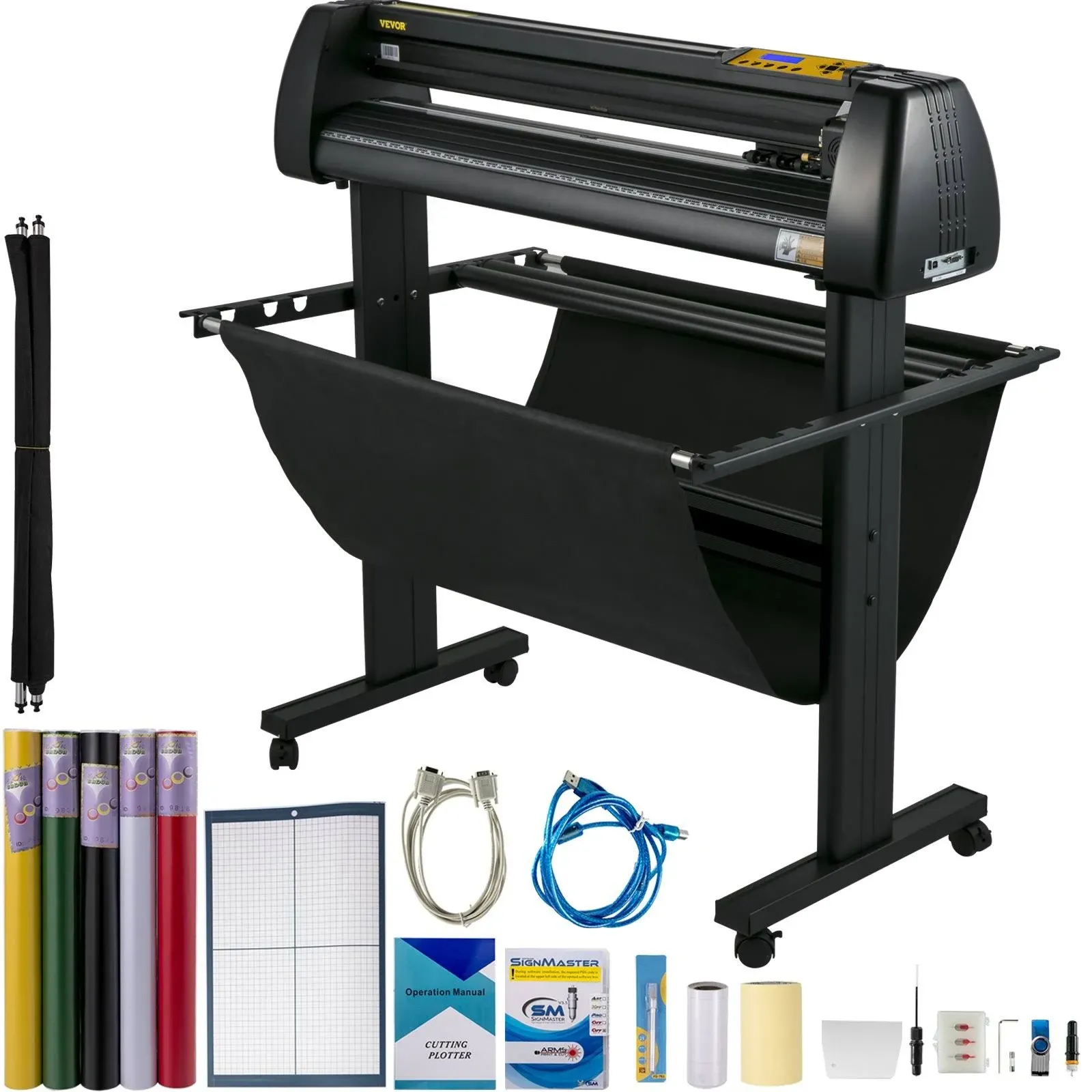 Vevor Vinyl Cutter 34 Vinyl Cutter Machine Vinyl Printer Cutter