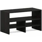 Furinno 20316EX Hermite Desk Top Organizing Shelf Bookcase, Espresso