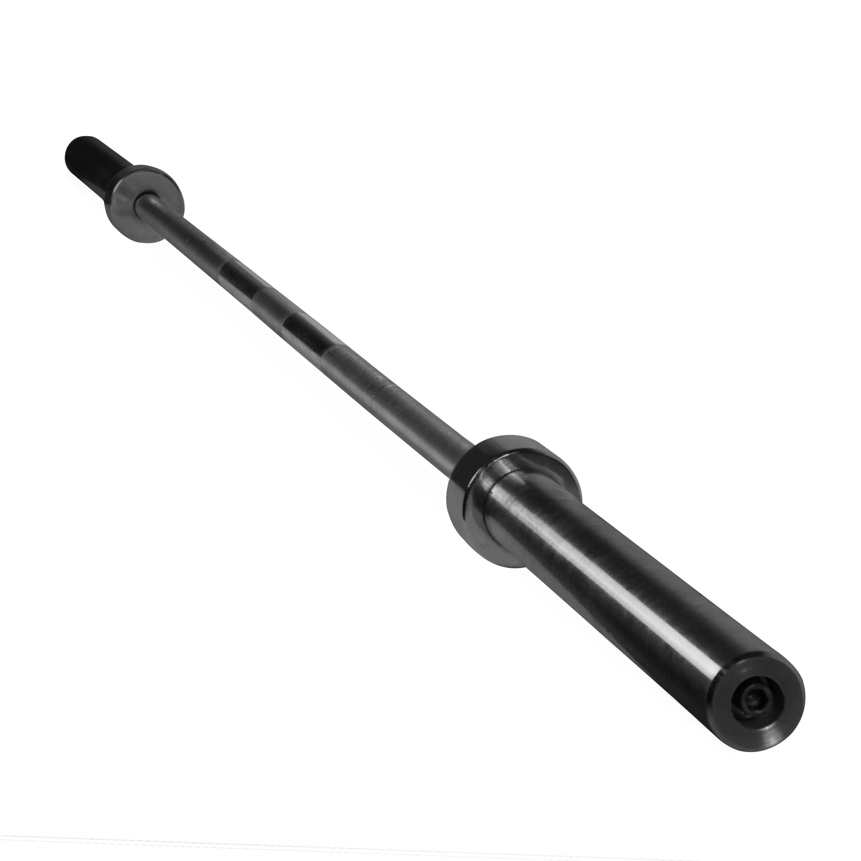 Cap Barbell Olympic Weight Bar, 7 ft, Black