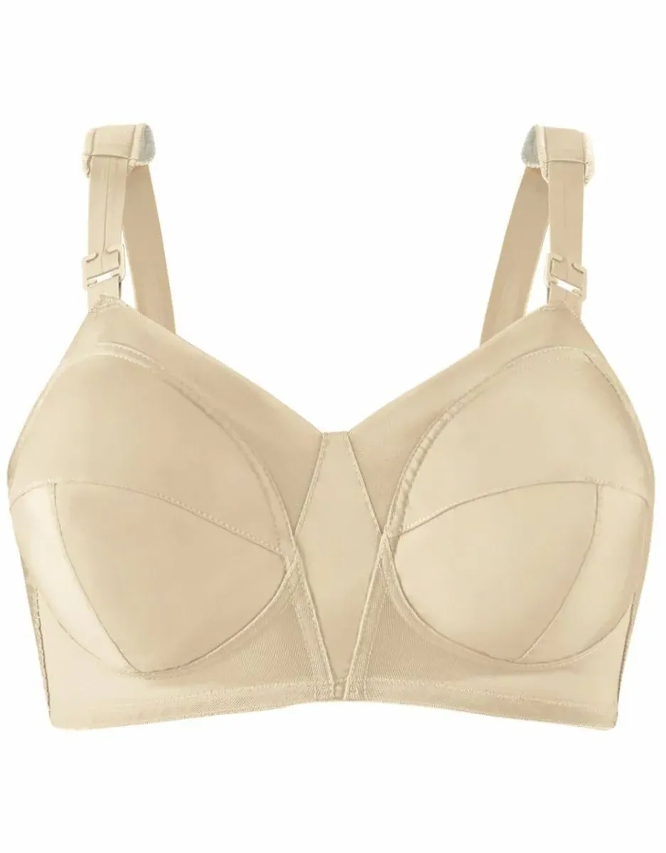 Exquisite Form 5100532 Wireless Original Full Support Bra White