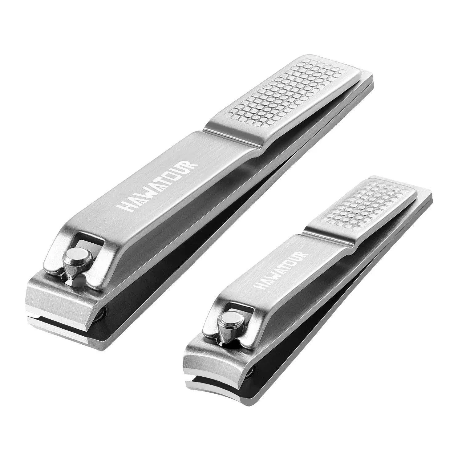 Nail Clippers Set, Ultra Sharp Sturdy Fingernail and Toenail Clipper Cutters wit