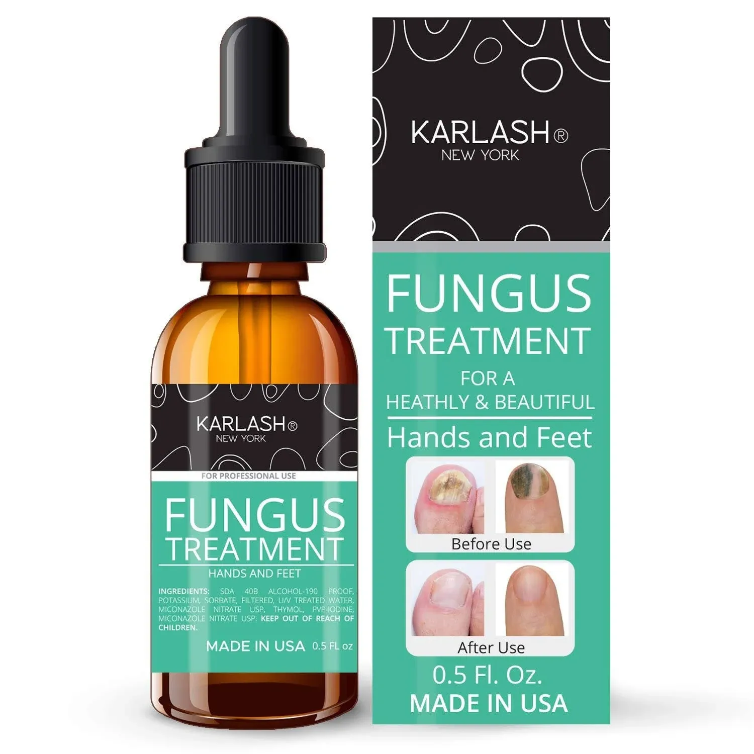 Karlash Finger & Toenail Fungus Solution Extra Strong