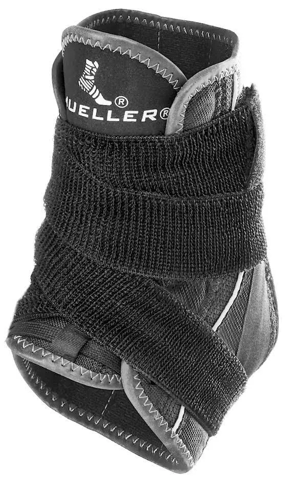 Mueller Sports Medicine HG80 Premium Soft Ankle Brace, Large, 0.50 Pound