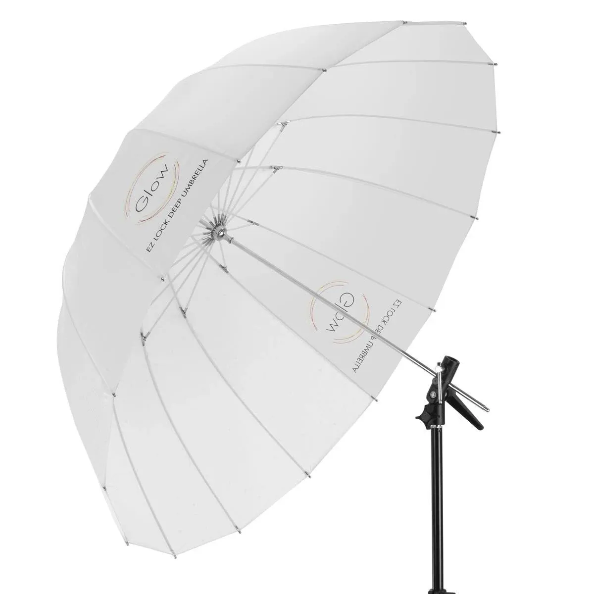 Glow Easy Lock X-Large Deep Translucent Fiberglass Umbrella (65in)