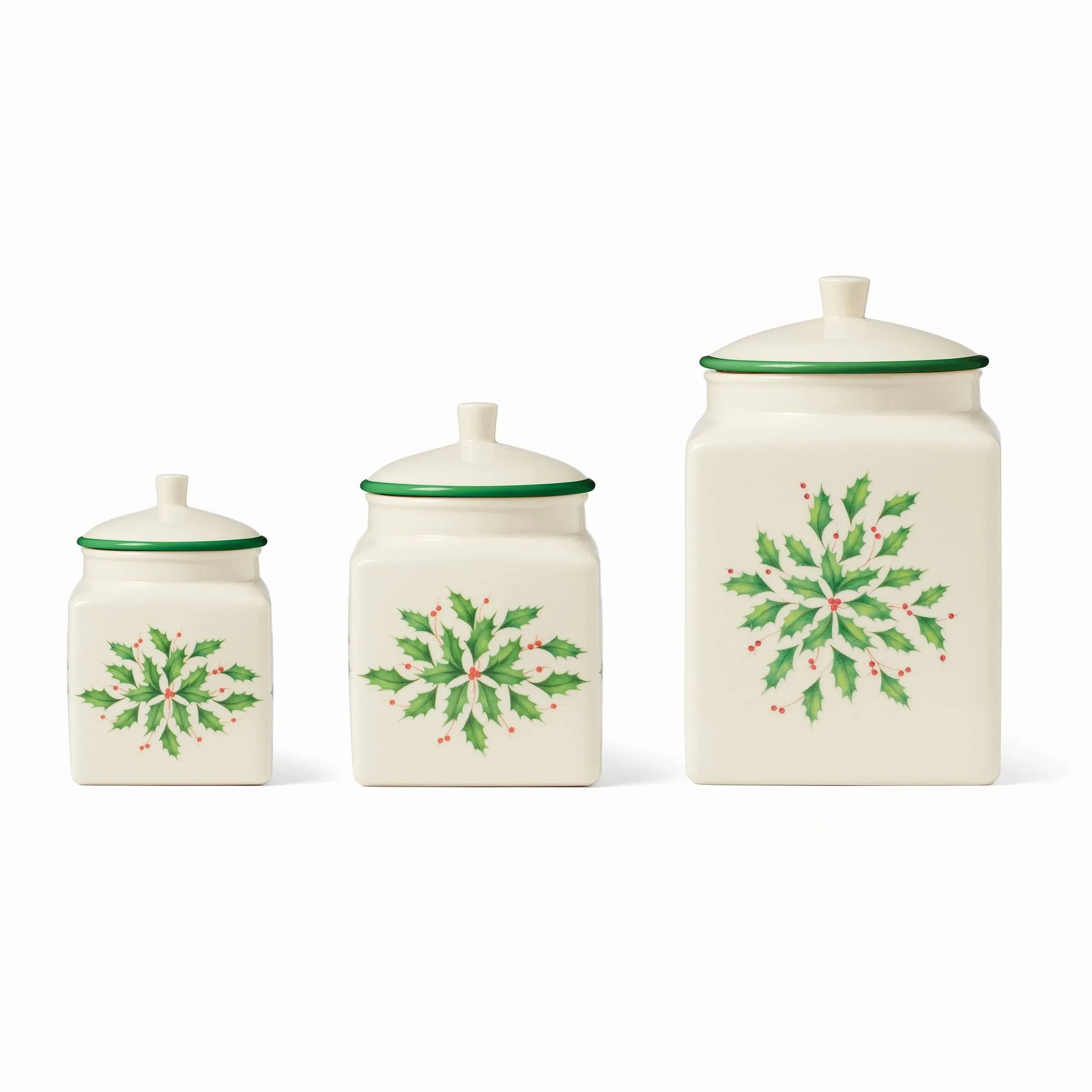 LENOX fine homeware holiday canister collectibles 🎄