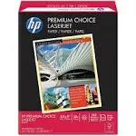 Imprimante papier HP | Papier 8,5 x 11 | Premium 32 lb | 1 rame - 500 feuilles | 100 Bright | Fabriqué aux États-Unis - Certifié FSC | 113100R