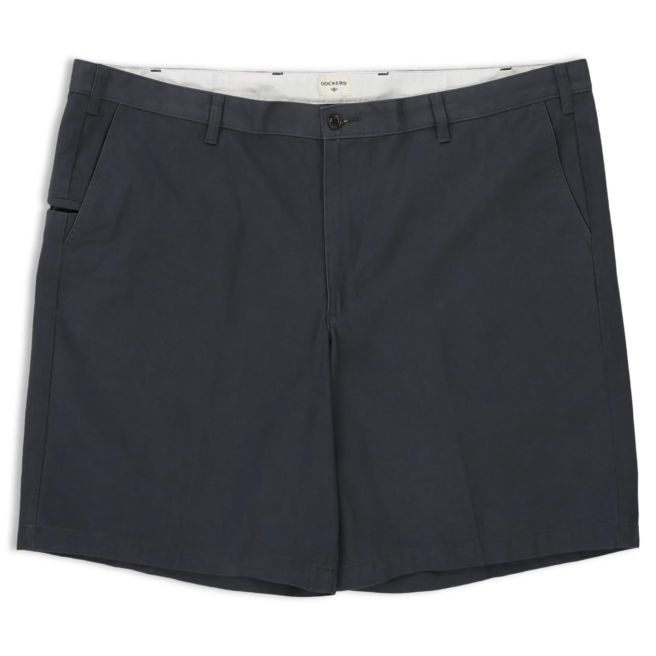 Dockers Men's Big & Tall Perfect Classic Fit Shorts, Size: 52, Blue