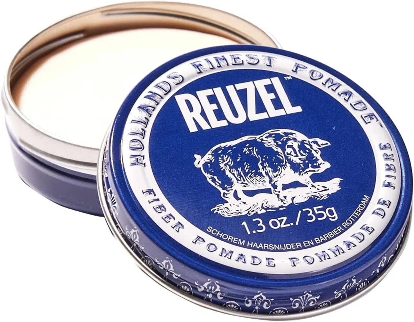 Reuzel Fiber Pomade (Firm, Pliable, Low Shine, Water Soluble)  35g/1.3oz