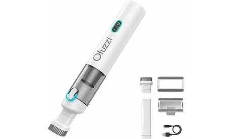 Ofuzzi Slim H7 Pro Cordless Vacuum, 1.0LB, 27AW/11kPa, Handheld Vacuum Cordless with LED Lighting and Two-Speed Modes