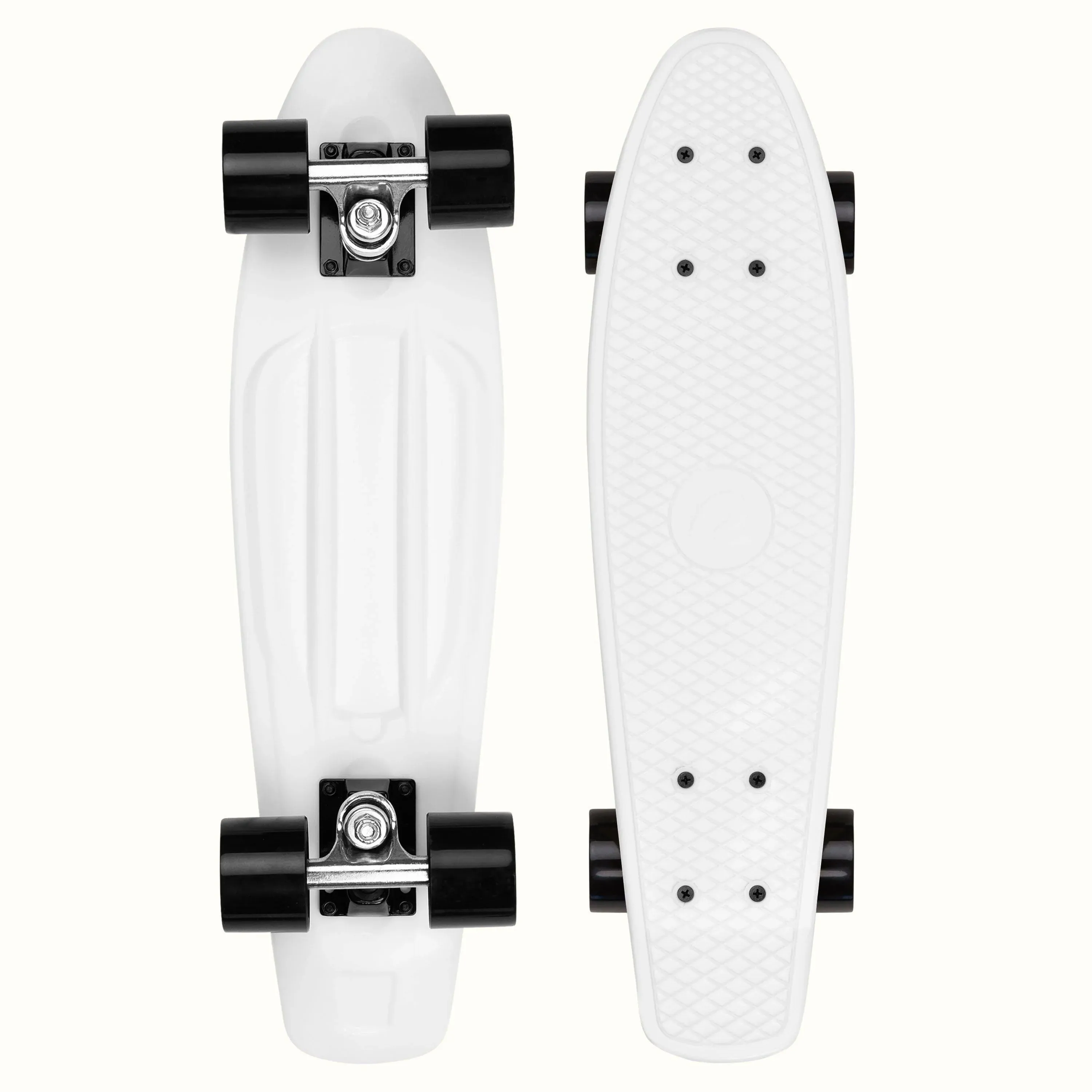 Quip Mini Cruiser Skateboard 22.5″ and 27″ Classic Retro Plastic Cruiser Complet