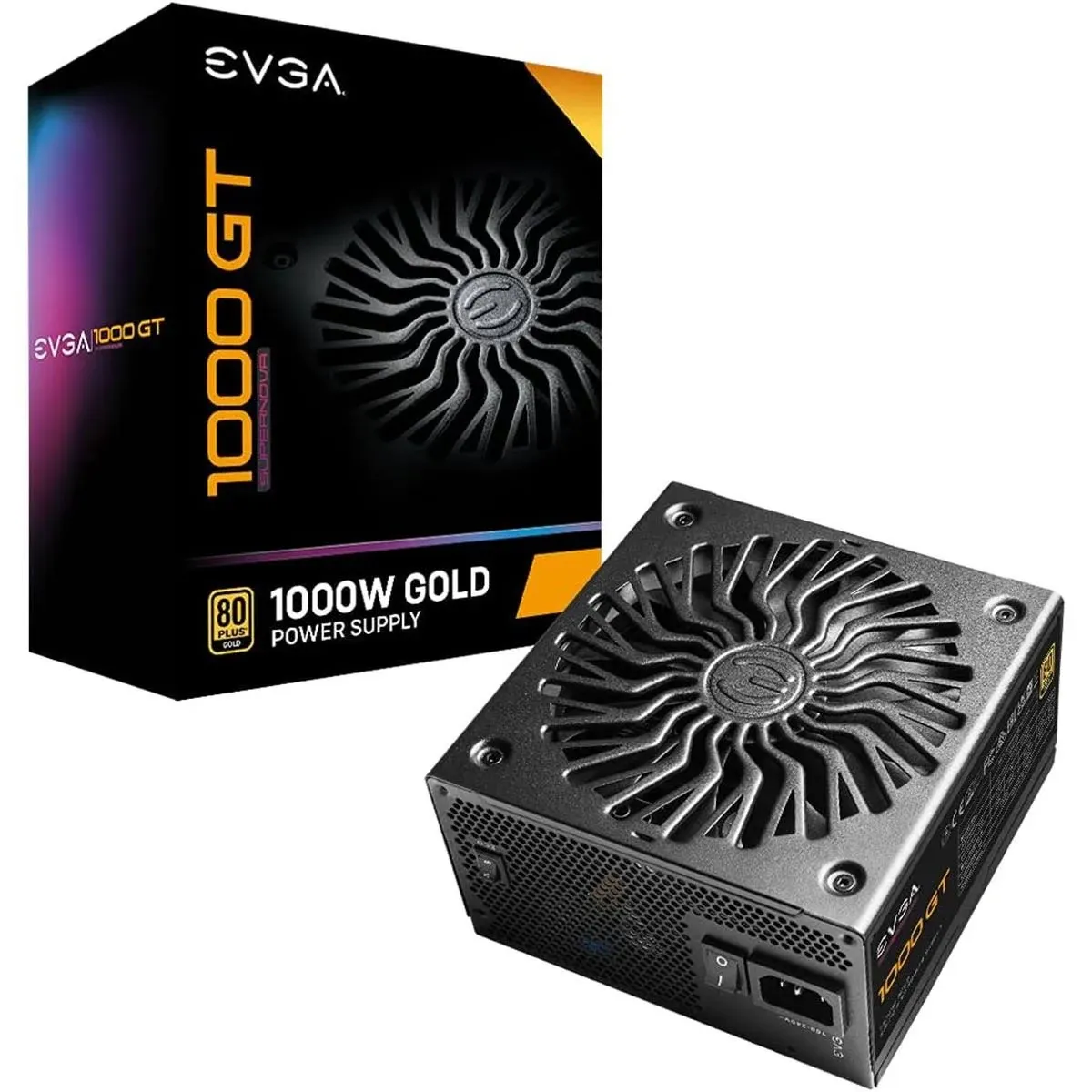 EVGA Supernova 1000 GT 80 Plus Gold 1000W Fully Modular Power Supply