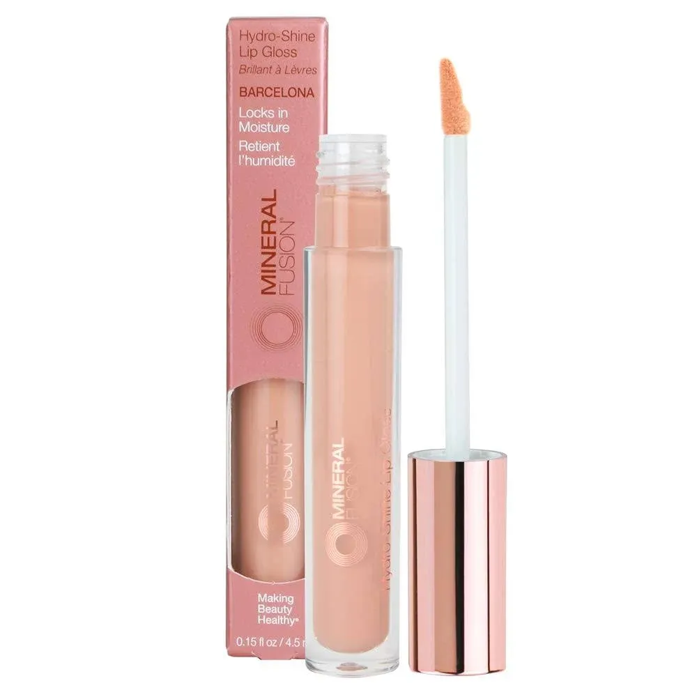 Mineral Fusion Hydro-Shine Lip Gloss, Barcelona, 0.15 Ounces