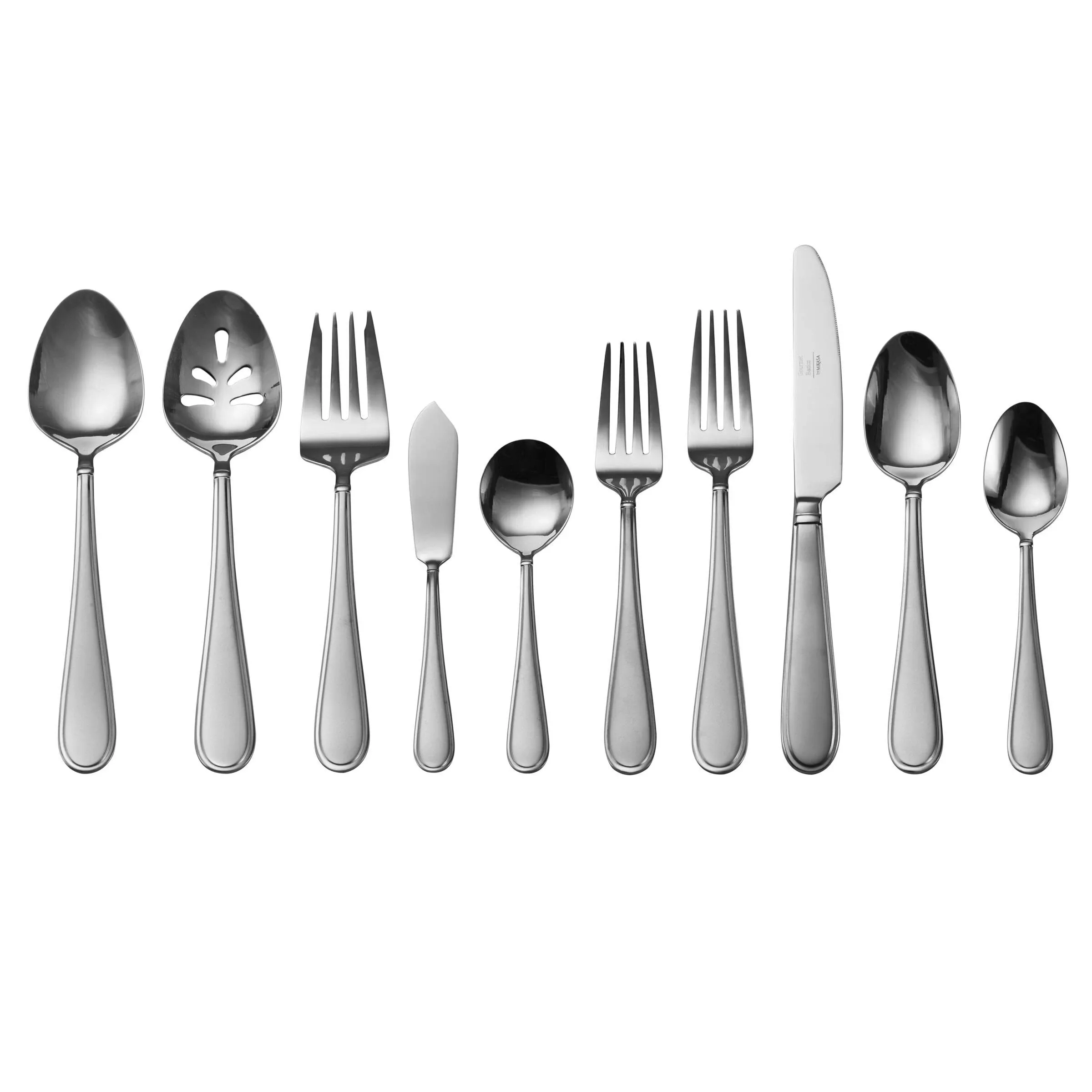 Gourmet Basics by Mikasa Westfield Frost 45-Piece Flatware Set