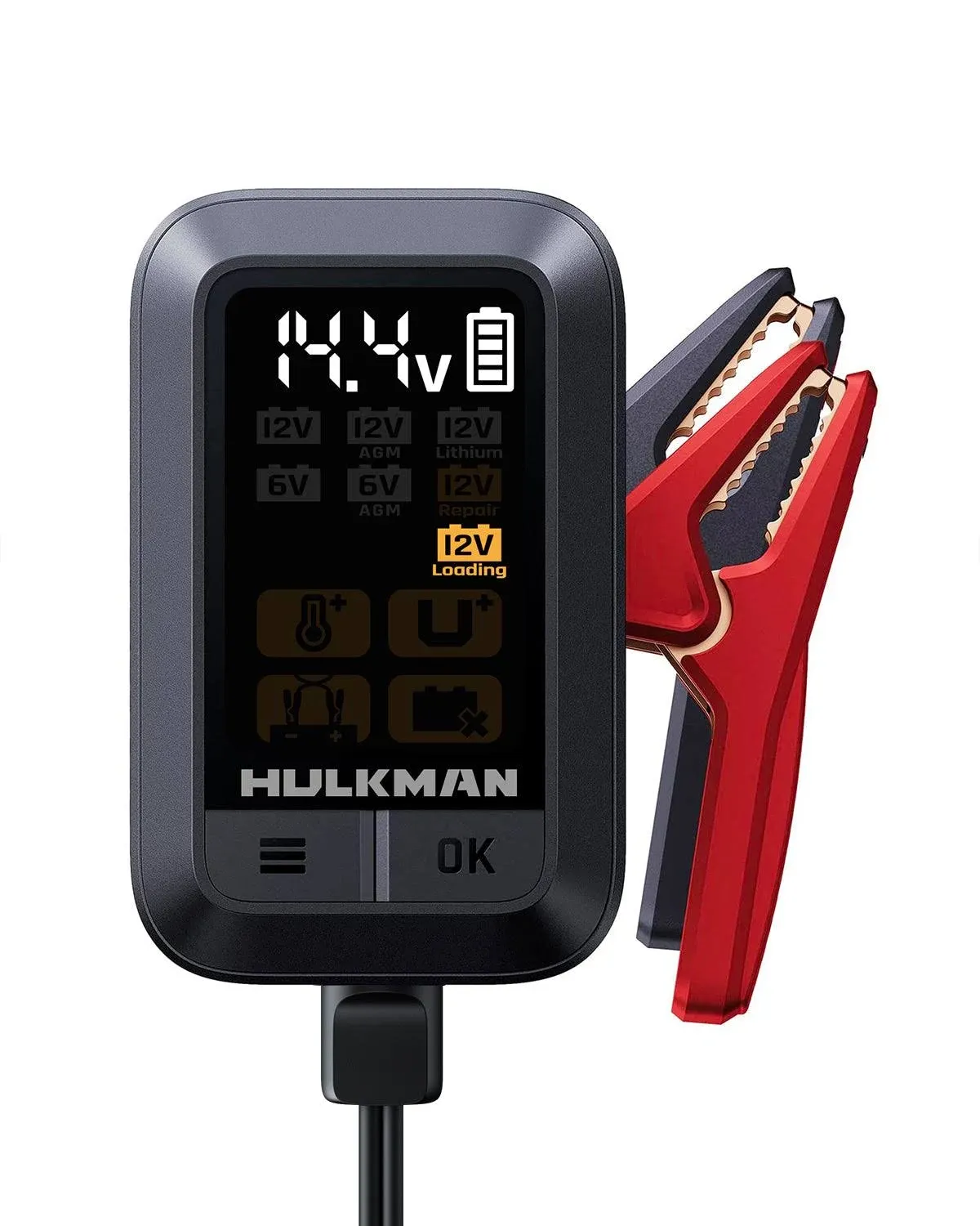 HULKMAN Sigma 1 Amp Automatic Car Battery Charger & Maintainer