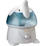 Crane Adorables Ultrasonic Humidifiers for Bedroom and Baby Nursery, 1 Gallon Cool Mist Air Humidifier for Large Room or Kid's Room, Humidifier Filters Optional, Elephant