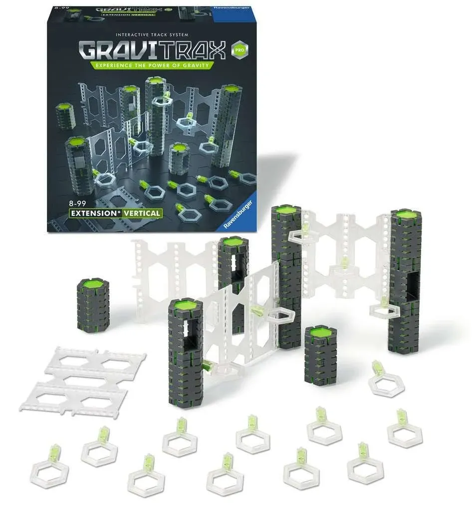 Gravitrax PRO Vertical Expansion Set - Marble Run and STEM Toy for Boys 