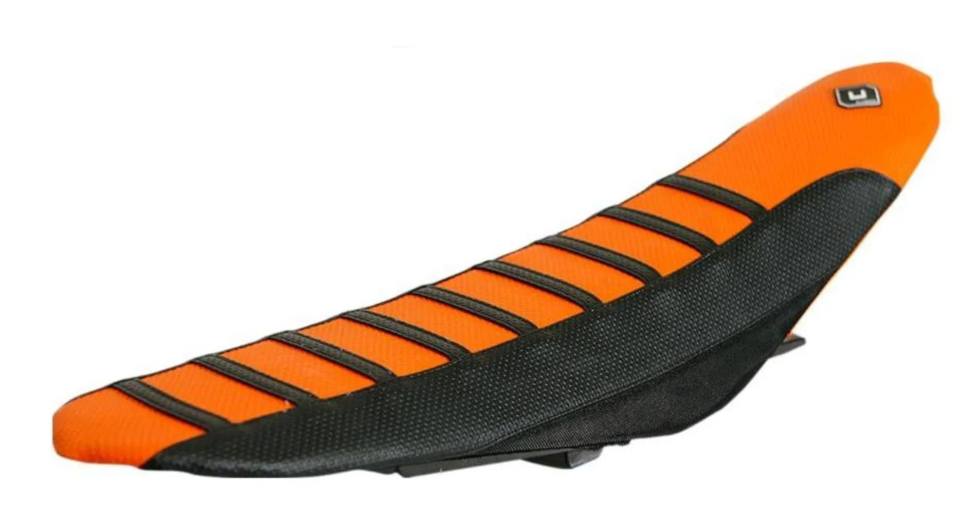 FLU Designs Inc. Pro Rib Seat PRS  Seat Covers Black/Orange 55500