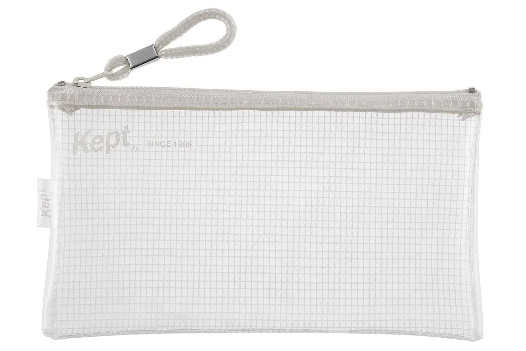 Raymay Kept Clear Pencil Case - Light Gray